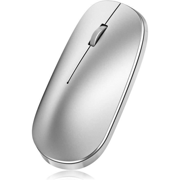 Souris Bluetooth rechargeable pour MacBook Pro/MacBook Air/ordinateur  portable/iMac/iPad/PC, souris sans fil pour MacBook Pro MacBook