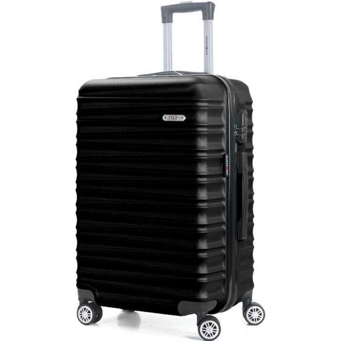 Valise Moyenne SUPERFLY 65x40x25cm ABS Robuste Roulettes