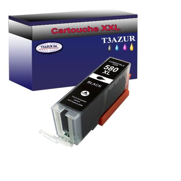 Cartouche Compatible pour Canon Pixma TS8252, TS8350, TS8351 Noire - T3AZUR  - Cdiscount Informatique