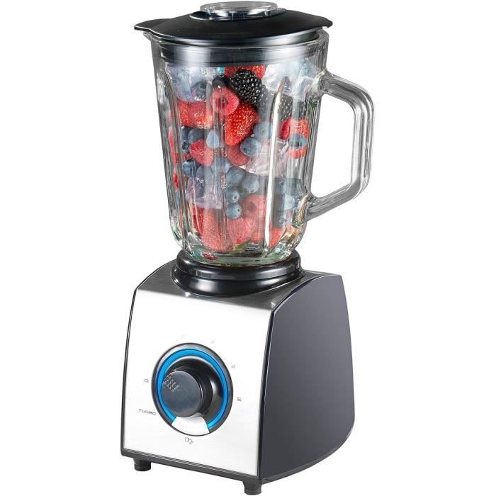 MixeurBlender Électrique 600 W 1,5 L Avec Ice Crush[H502