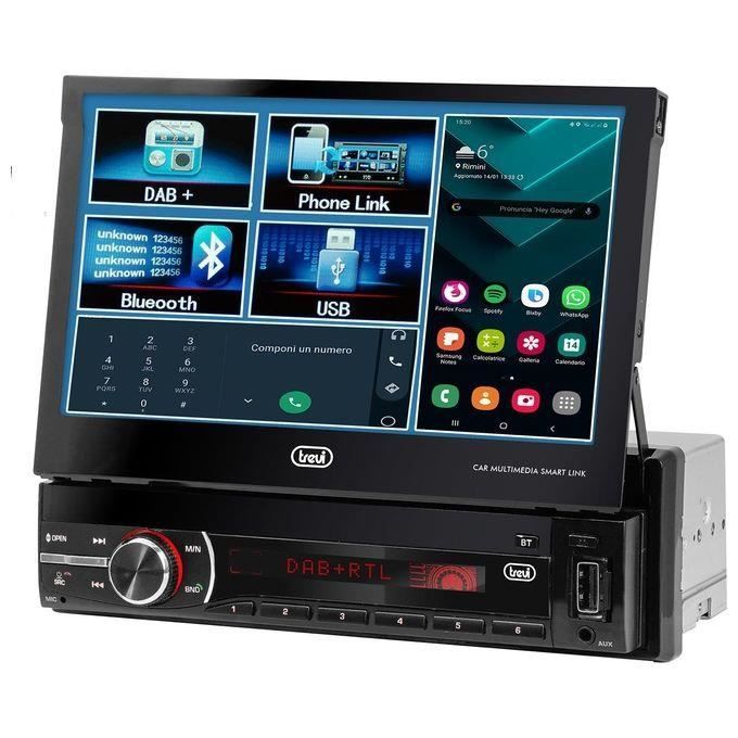 Système Vidéo de Voiture - TREVI - MDV 6380 - Moniteur Tactile 7 - Bluetooth - DAB/DAB+/FM RDS