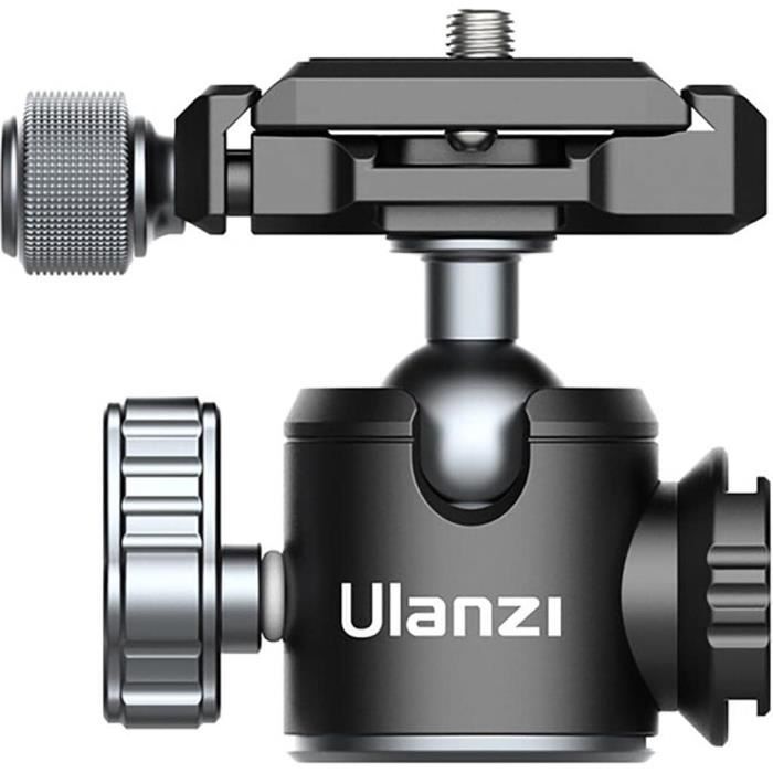 Tête trépied - ULANZI - U-80L - Aluminium - 10 kg - Rotule 360°