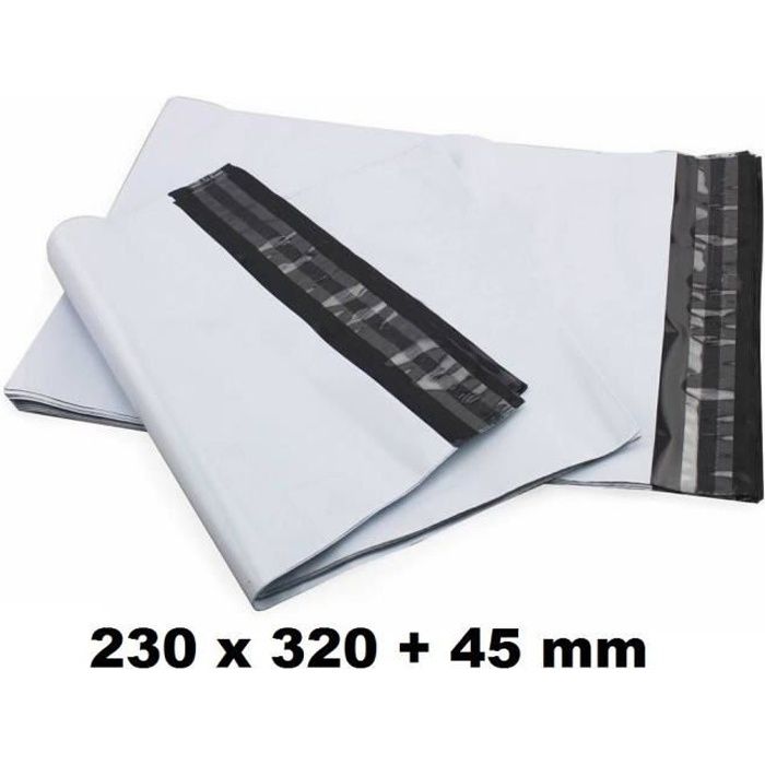 14" X 19" Large Plastique colis Envoi Postal Sacs d'emballage Enveloppes Grises Poly
