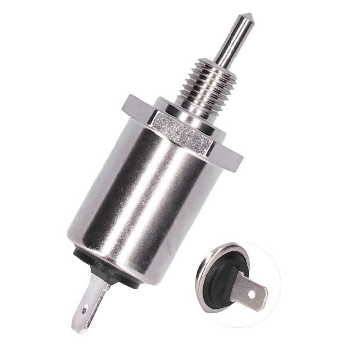 Électrovanne Coupure Carburant - Compatible Briggs & Stratton - Pour Tondeuse à Gazon - Lot De 3 Pièces