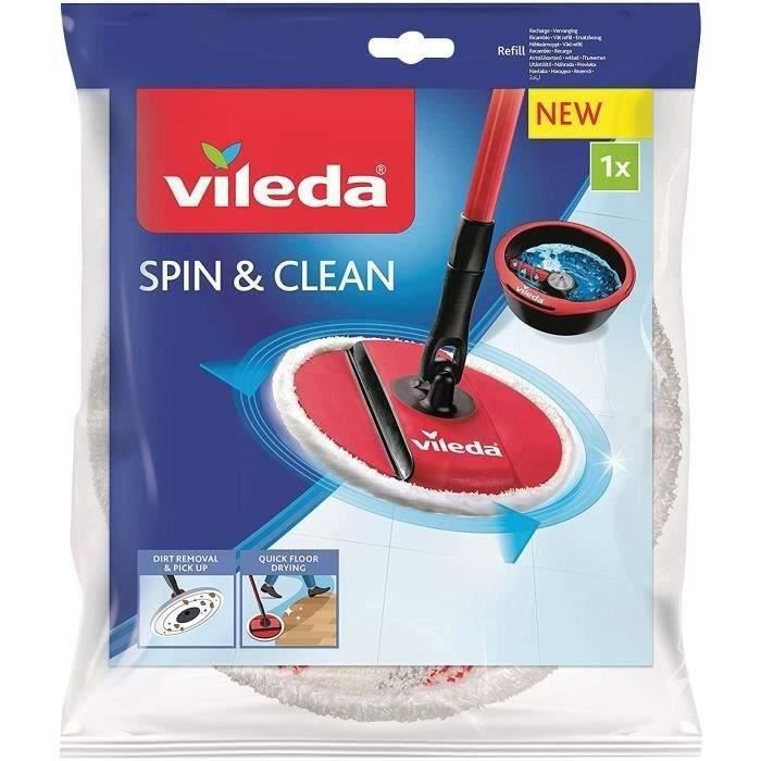 VILEDA Recharge lave sol complet Spin et Clean - Cdiscount Maison