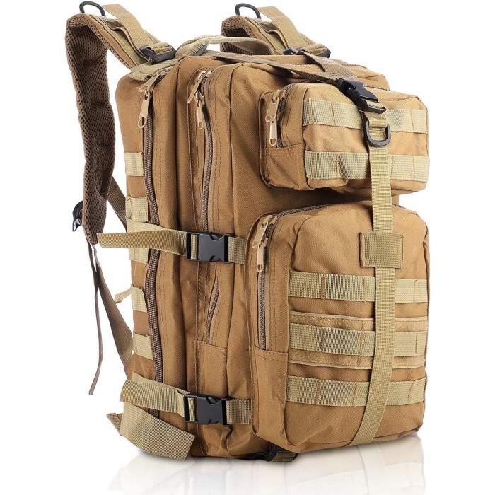 Sac à Dos Tactique 35L Molle Assault - Neuf, Pour Voyage, Randonnée, Camping