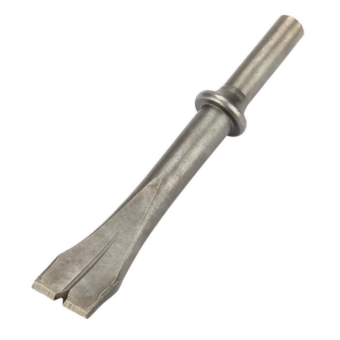 Jeu De 3 Burins Pour Marteau Pneumatique - Tige Ronde Extra Longue En Acier Chrome-molybdène - Pour Béton, Maçonnerie, Soudure