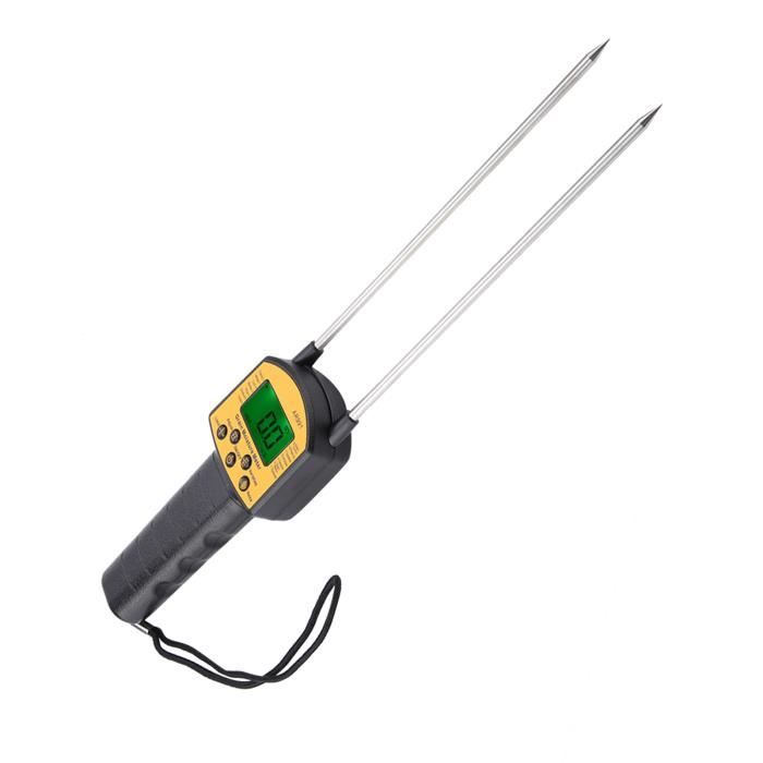 Humidimètre Numérique Pour Grains SMART SENSOR AR991 - Sonde Double Tige Précise