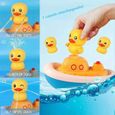 Jouet de bain douchette jouet flottant de Canard Jeux de Bain Jouets de Baignoire pour Bebe Cadeau Enfant-1