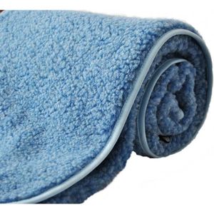 Couverture Rumpl 50x70 Laine Mérinos Et Coton Couleur Sauge Lavable Machine