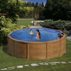 Liner Boulder Pour Piscine Hors Sol - Forme Ronde D.4.57m | LI1548SBO