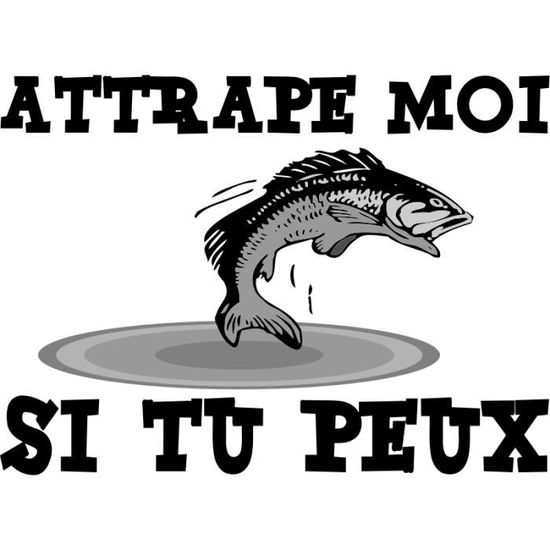 T Shirt Femme Humour Pecheur Attrape Moi Situ Peux Tee Shirt Blanc Femme Theme Motif Peche Du S Au Xxl Blanc Blanc Cdiscount Pret A Porter