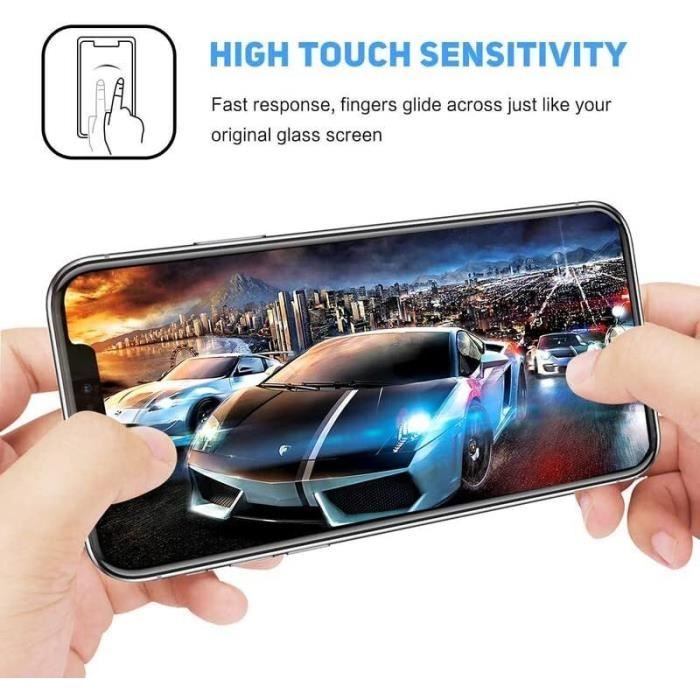 Housse Portefeuille Magnétique Pour Redmi 12C/Note 12 Pro Et Autres Modèles Xiaomi - Noire Luxe Avec 2 Verres Trempés