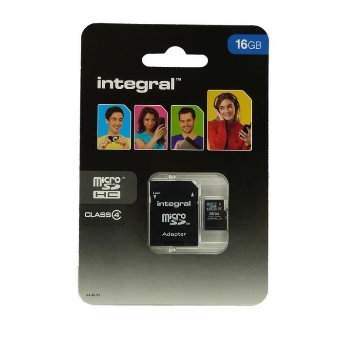 Pour SAMSUNG GALAXY A5 Carte Memoire 16 Go Micro Sd Hc Adapt Sd Integral Cdiscount Telephonie