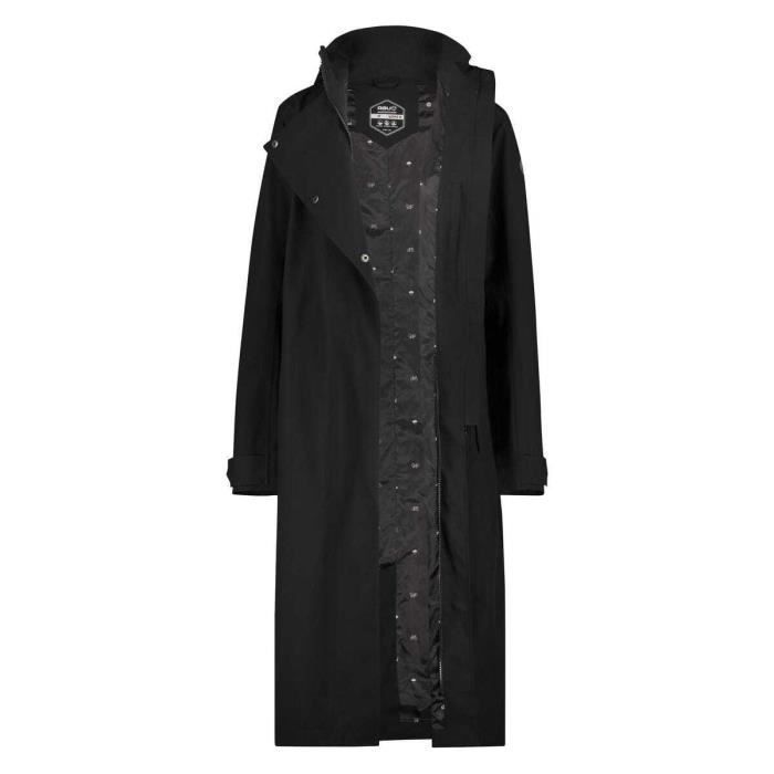 Veste imperméable long femme Agu Trench Coat Black Cdiscount