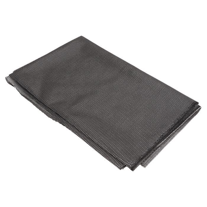 Tissu Grille Haut-Parleur - 1.4m X 0.5m - Noir - Protection Anti-Poussière Et Décoration