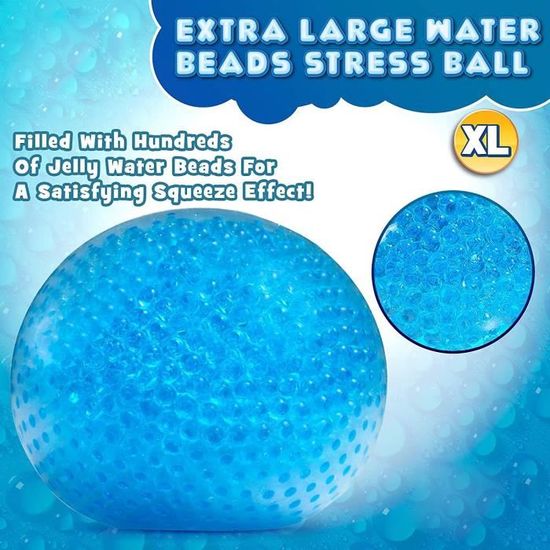 Balle antistress à gel - Marque inconnue - Diamètre 7 cm - Gel non toxique  - Coloris aléatoire - Cdiscount Jeux - Jouets