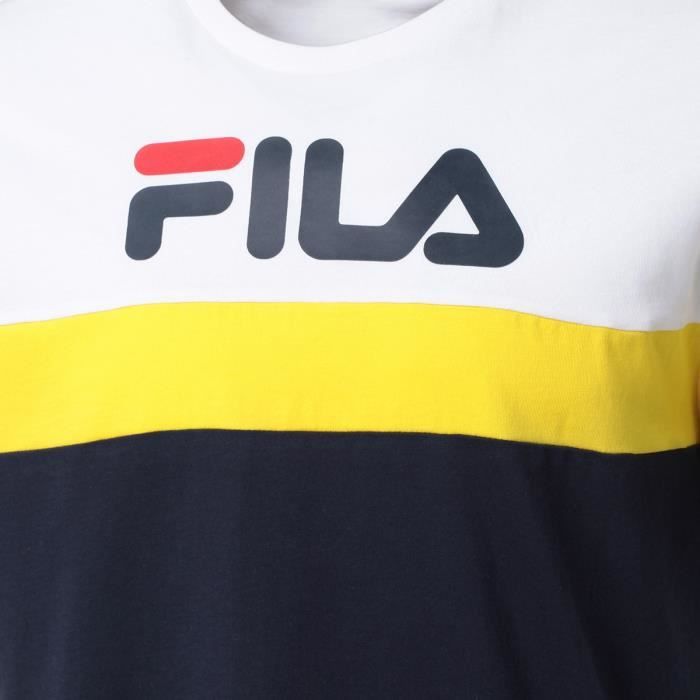 T shirt shop fila jaune
