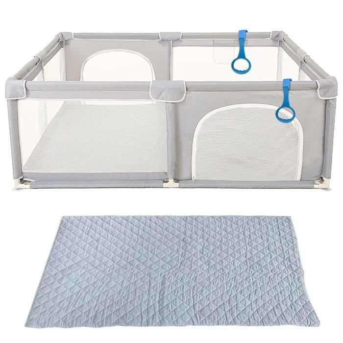 Barrière de sécurité de lit enfant Taupe 180 x 42 cm Polyester Gris -  Cdiscount Puériculture & Eveil bébé