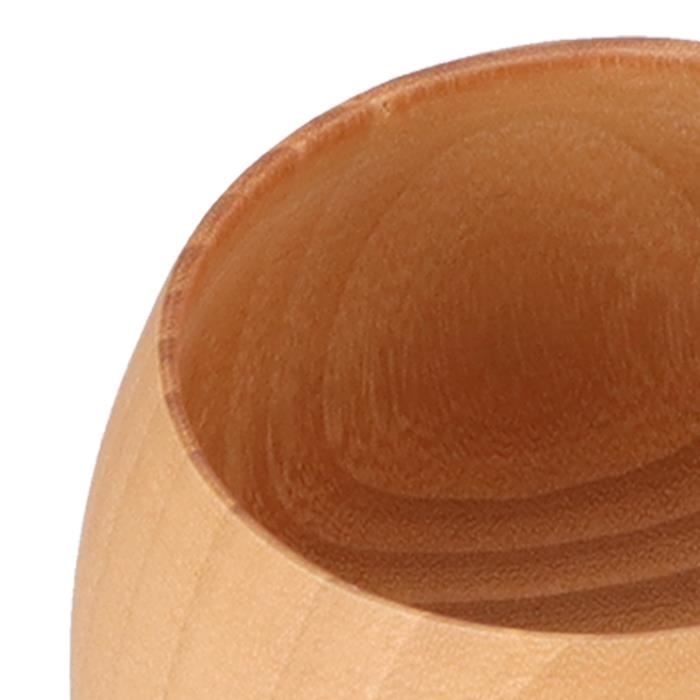 Tasse En Bois Naturel Style Tonneau - 11 Cm De Haut, Pour Bière, Café, Thé, Design Unique