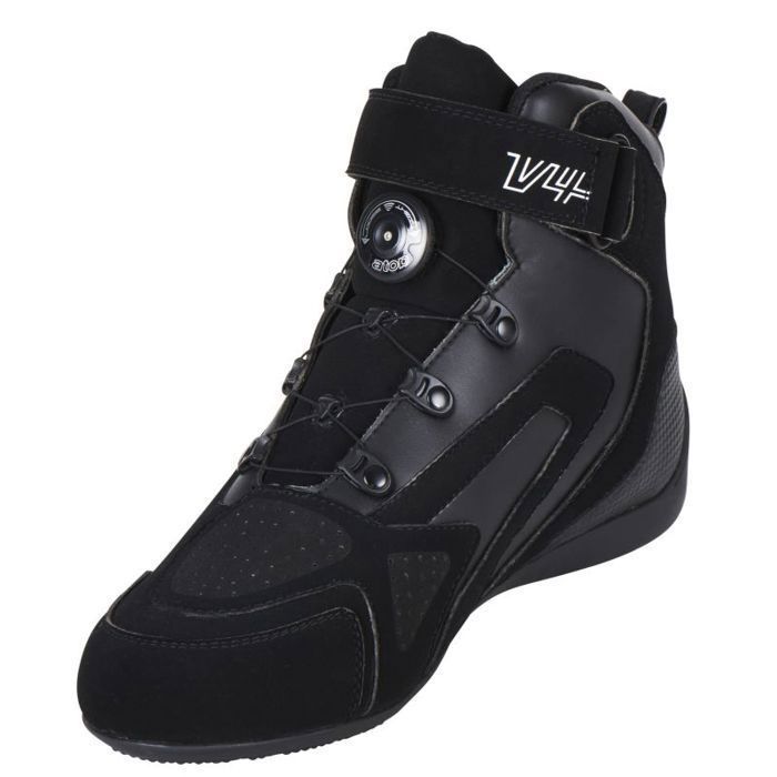 Chaussures moto Furygan V4 Easy D3O noir blanc 41 Cdiscount Auto