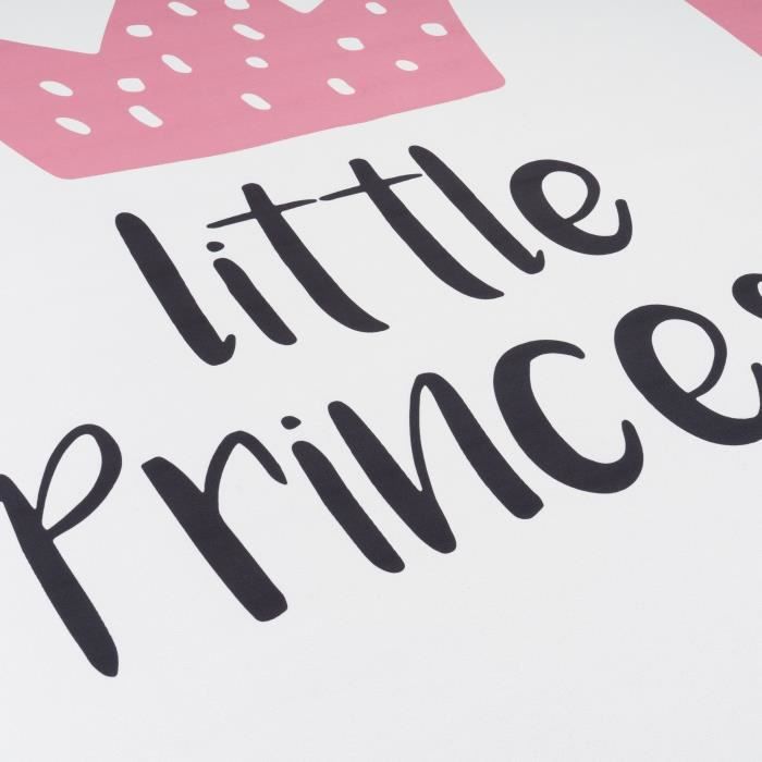 Tapis Enfant Chambre Enfant Filles Tapis Bébé Lavable Princesse Inscription  Rose [160x230 cm] - Cdiscount Maison