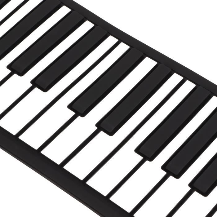 TEHONGMAI Piano Enroulable, Piano numérique Pliable Portable