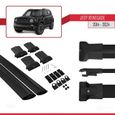Pour Jeep Renegade 2014-2023 Barres de Toit Railing Porte-Bagages de voiture FLY Modèle NOIR 636-3