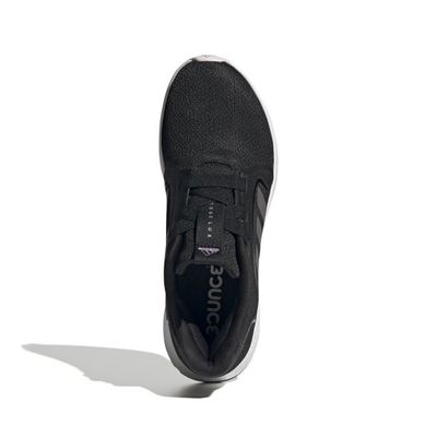 Chaussures de running adidas Edge Lux Femme Noir Blanc Rose Semelle Bounce legere et flexible