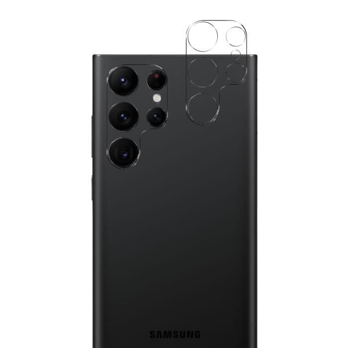 Protection Caméra pour Samsung Galaxy S23 ULTRA [Lot de 2] Verre Trempé  Appareil Photo Arrière Film Protection Phonillico® - Cdiscount Téléphonie