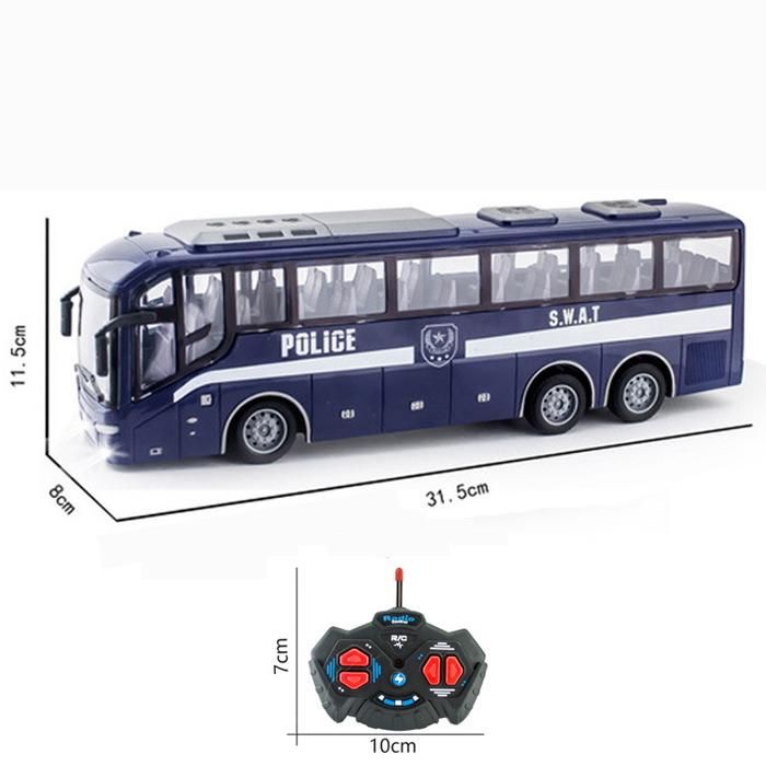 YskerrigToy Bus Jouet à Tirer – Modèle Friction Bleu – Voiture Miniature En Alliage Pour Enfants