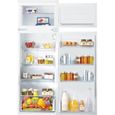 Réfrigérateur-congélateur intégrable Candy CFBD2650E-1 - 242 litres - Congélateur haut - Classe A+ - Blanc-0