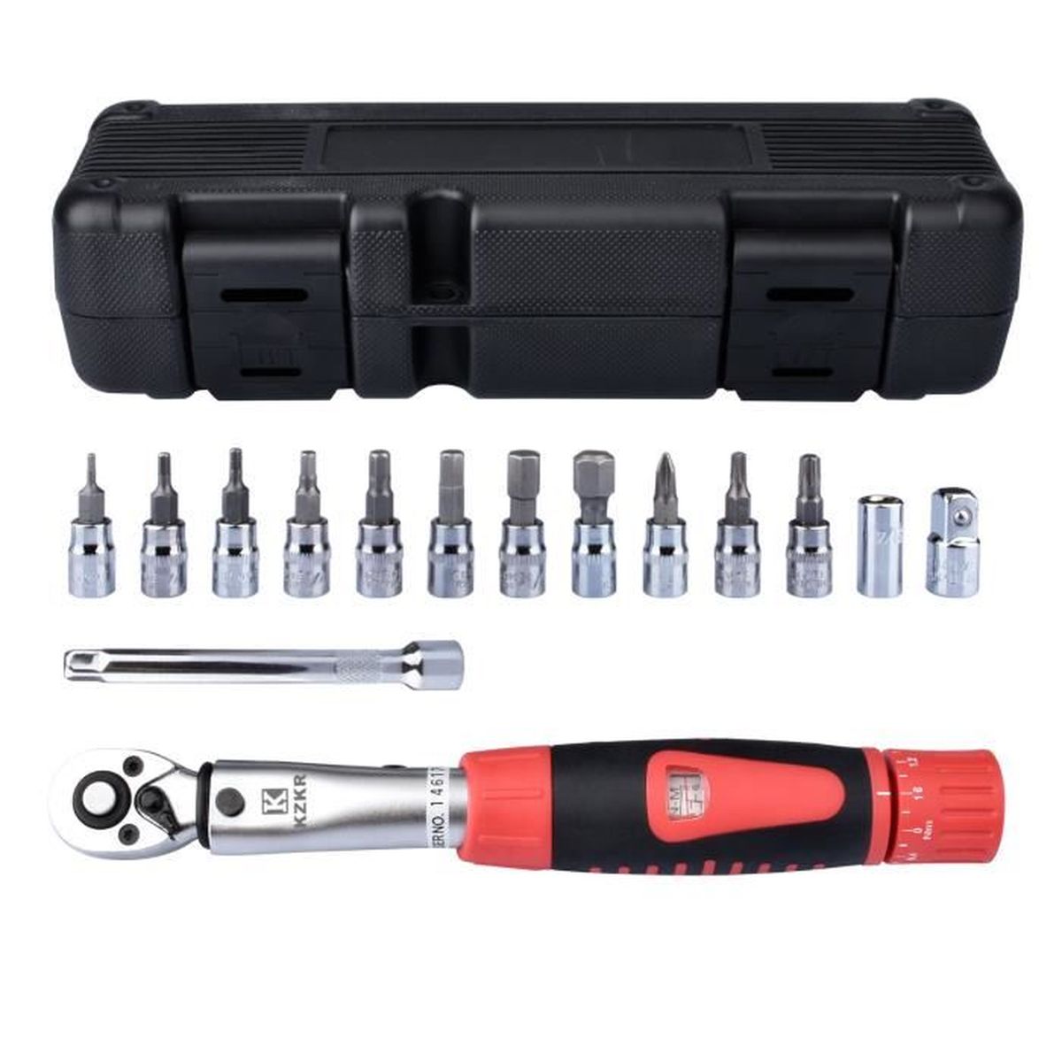 Kzkr Cle Dynamometrique 1 4 2 24 N M Precision 4 Jeu De Douilles A Cliquet Clef De Torsion Pour Reparation Vtt Moto Auto Achat Vente Cle A Cliquet Kzkr Cle Dynamometrique 1 4 Cdiscount