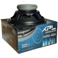 1 XPL XW10-403 XW10 403 haut-parleur midwoofer 25,00 cm 250 mm 10" 300 watt rms 600 watt max 4 ohm 105 db spl voiture, 1 pièce
