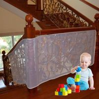 Filet de Sécurité de la Balustrade, 3 Mètres épaissie Safe Rail Net Rampe D'escaliers Net Sécurité des Enfants Pet Toy Escalie[606]