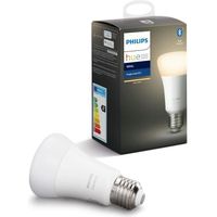 Ampoule PHILIPS HUE Bluetooth - E27 - 9,5 W - Blanc