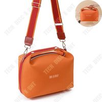 TD® Sac pour femme sac en toile de couleur pure grande capacité simple style coréen unique épaule art sac diagonal sac cosmétique