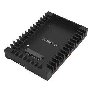 deleyCON Cadre de Montage pour Disques Durs 2,5 Adaptateur SSD