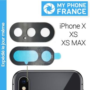 PIÈCE TÉLÉPHONE Vitre Caméra pour IPHONE X , 10 , XS , XS MAX Lent