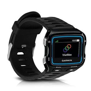 Galaone – Bracelet de montre en Silicone, deux couleurs, pour Garmin  Forerunner 920XT, en caoutchouc