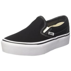 slip on vans platform