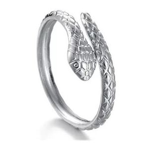 Bague serpent argent Cdiscount