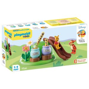 UNIVERS MINIATURE PLAYMOBIL 1.2.3 71317 Winnie l'ourson et Tigrou avec jardin d'abeilles - Disney