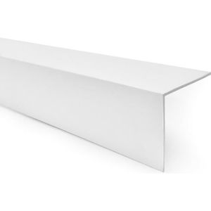 Cornière PVC Blanc - 6 x 10 cm - L.150 cm