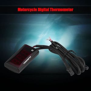 THERMOMETRE SURENHAP compteur de température de l'eau Thermomètre numérique universel pour moto, jauge de température de moto compte-