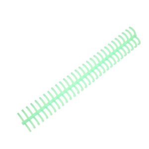 AAED 12 Pièces Relieuse Spirale Plastique,Peigne de Reliure