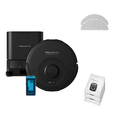 Aspirateur Robot Laveur Rowenta X-PLORER Serie85 - Aspiration 6000Pa, Navigation Laser, Lavage Intelligent, Noir - 3