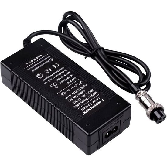 Chargeur 42V/2Ah pour trottinette électrique x8 - JUMP WAY
