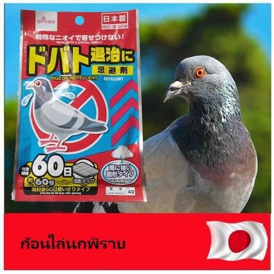 Répulsif Oiseaux Efficace pour Pigeons Colombes Goélands, Stop aux Fientes  Excréments Déjections, Toit et Balcon