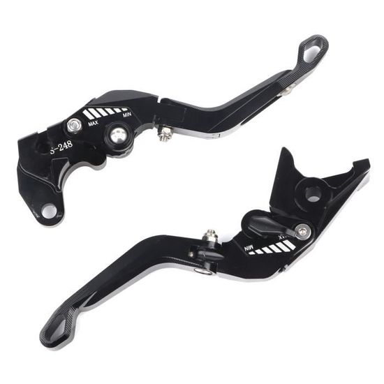 Pompe à Levier Hydraulique Pour Moto - Maître-Cylindre De Frein 22mm Noir Pour Scooter 50cc-250cc